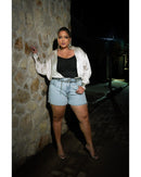 Short Love Plus Azul Claro | TLF Jeans