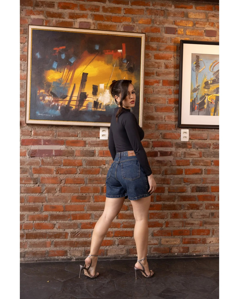 Bermuda Emmy Azul Escuro | TLF Jeans