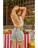 Short Liana Azul Claro | TLF Jeans