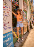 Short Carol Azul Claro | TLF Jeans