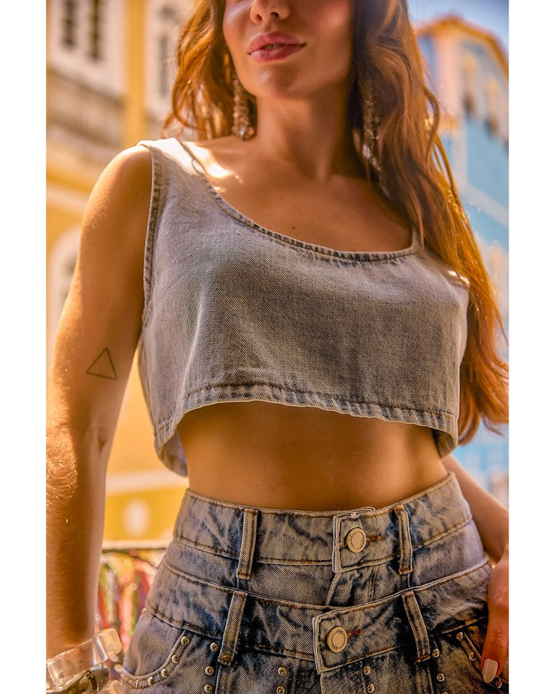 Blusa Livia Marmorizado | TLF Jeans