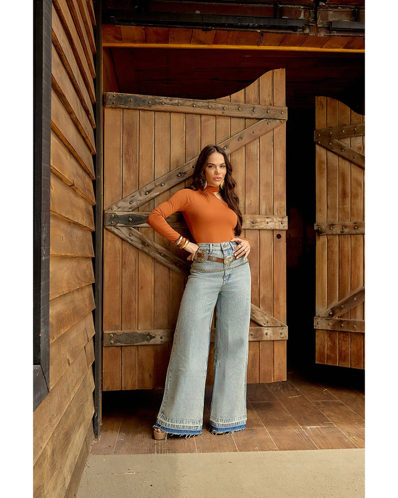 Calça Eleonora jeans Azul Claro | TLF Jeans