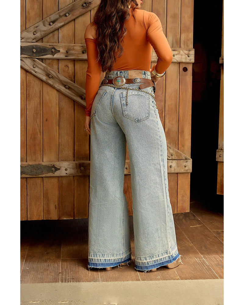 Calça Eleonora jeans Azul Claro | TLF Jeans