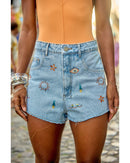 Short Sabrina Azul Claro | TLF Jeans