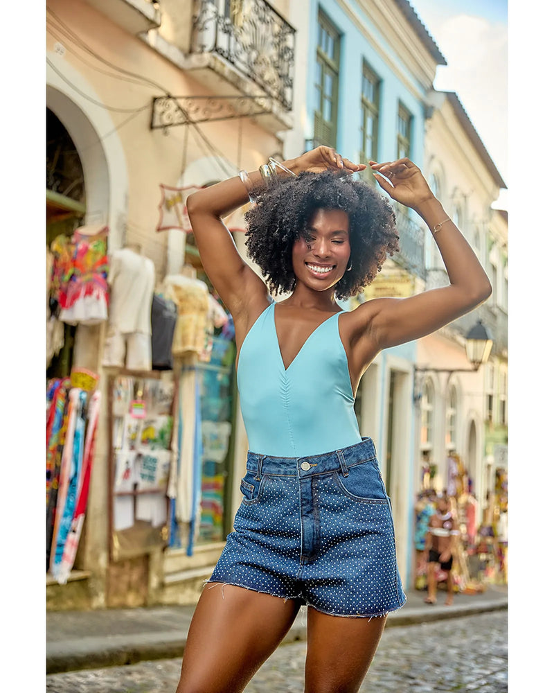 Short Suellen Azul Escuro | TLF Jeans