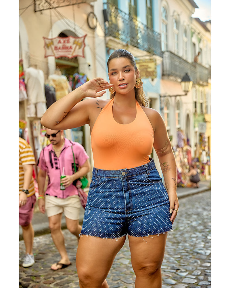 Short Suellen Plus Dark Blue | TLF Jeans