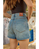 Short Lys Azul Médio | TLF Jeans