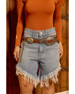 Short Emma Azul Claro