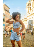 Short Vivian Azul Claro | TLF Jeans