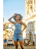 Short Leli Azul Médio | TLF Jeans