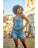 Short Leli Azul Médio | TLF Jeans