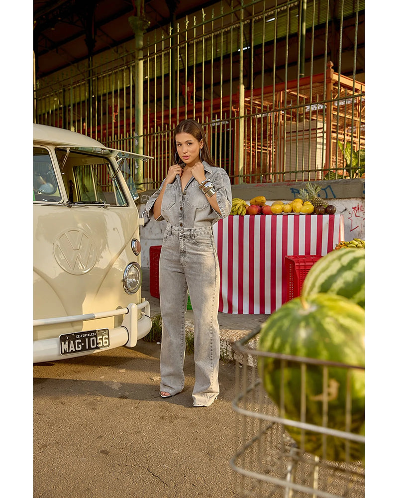 Calça Babi Cinza | TLF Jeans