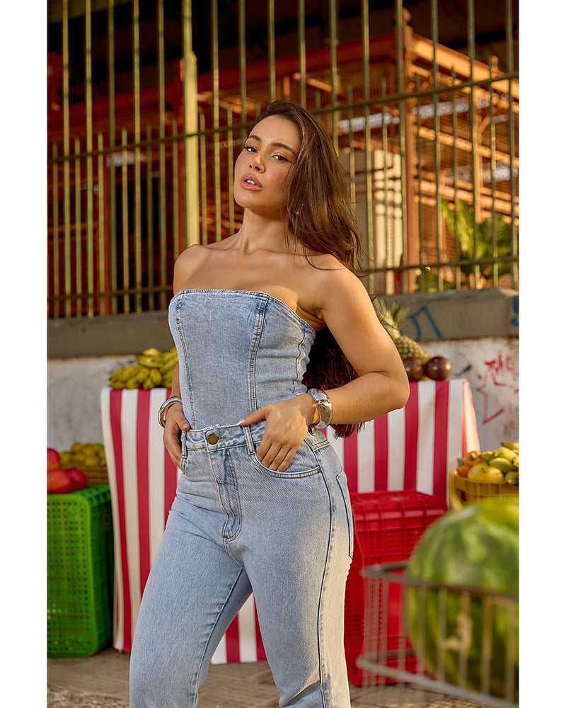 Blusa Duda Azul Claro | TLF Jeans