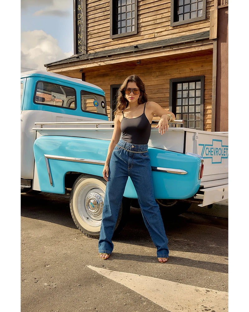 Calça Selena Azul escuro | TLF Jeans