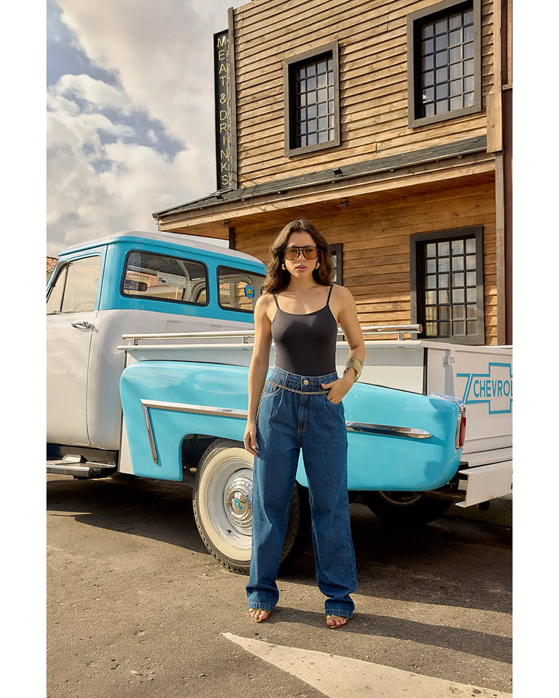 Calça Selena Azul escuro | TLF Jeans