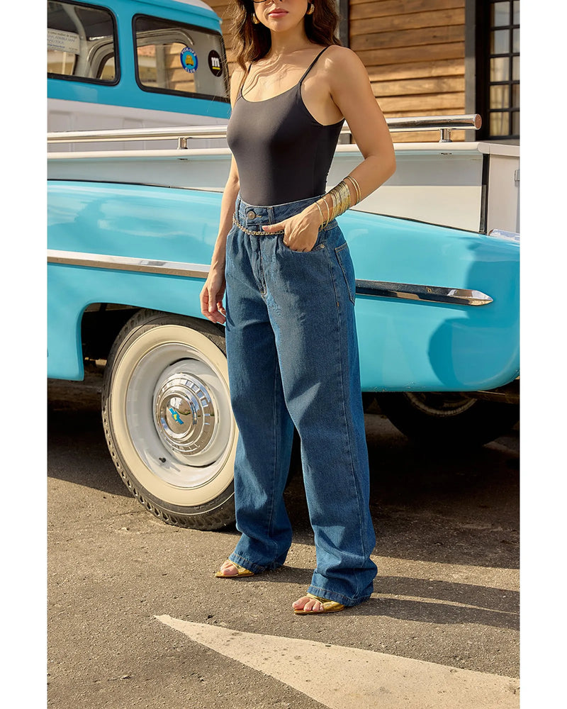 Calça Selena Azul escuro | TLF Jeans