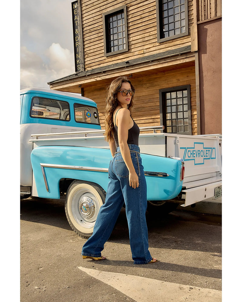 Calça Selena Azul escuro | TLF Jeans