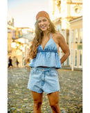 Short Joyce Azul Claro | TLF Jeans