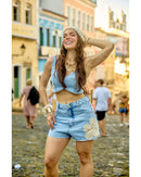 Short Larisse Azul Claro | TLF Jeans