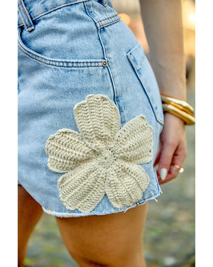 Short Larisse Azul Claro