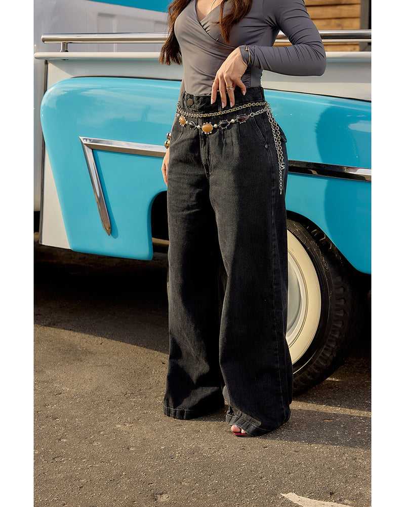 Calça Carmem Black Estonado | TLF Jeans