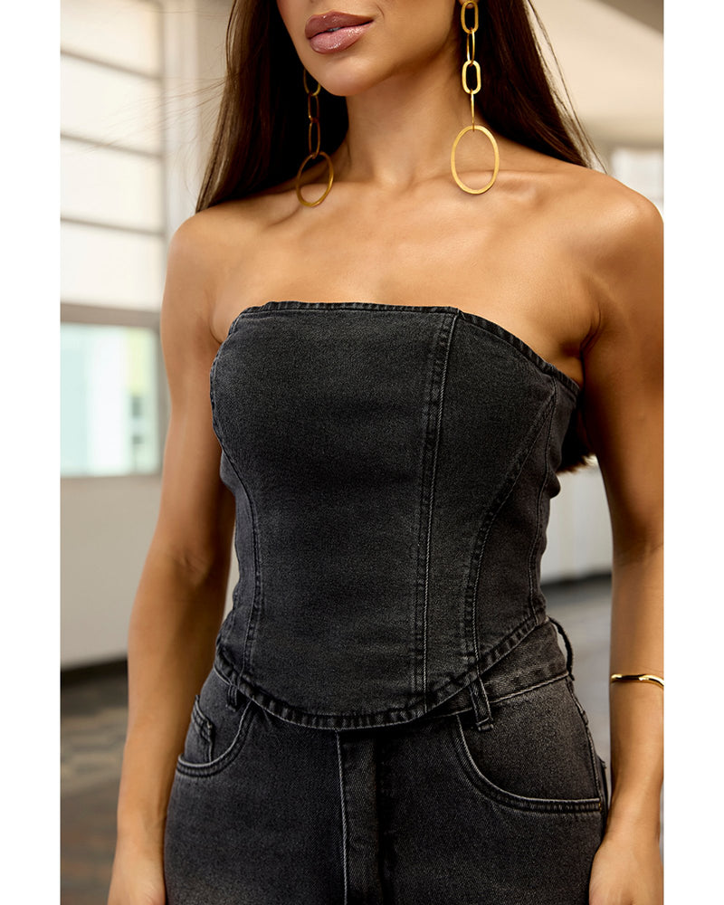 Blusa Nati Black Marmorizado | TLF Jeans