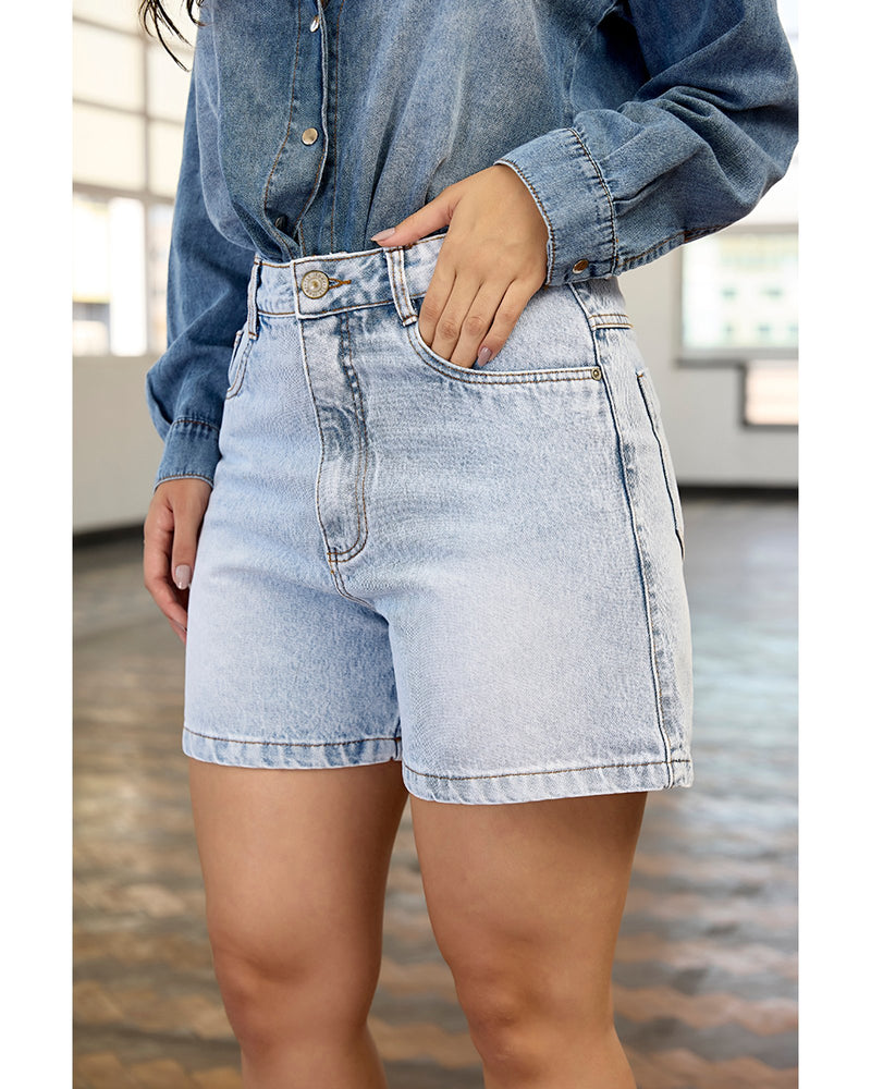 Bermuda Léia Azul Claro | TLF Jeans