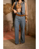 Calça Tamires Azul médio | TLF Jeans