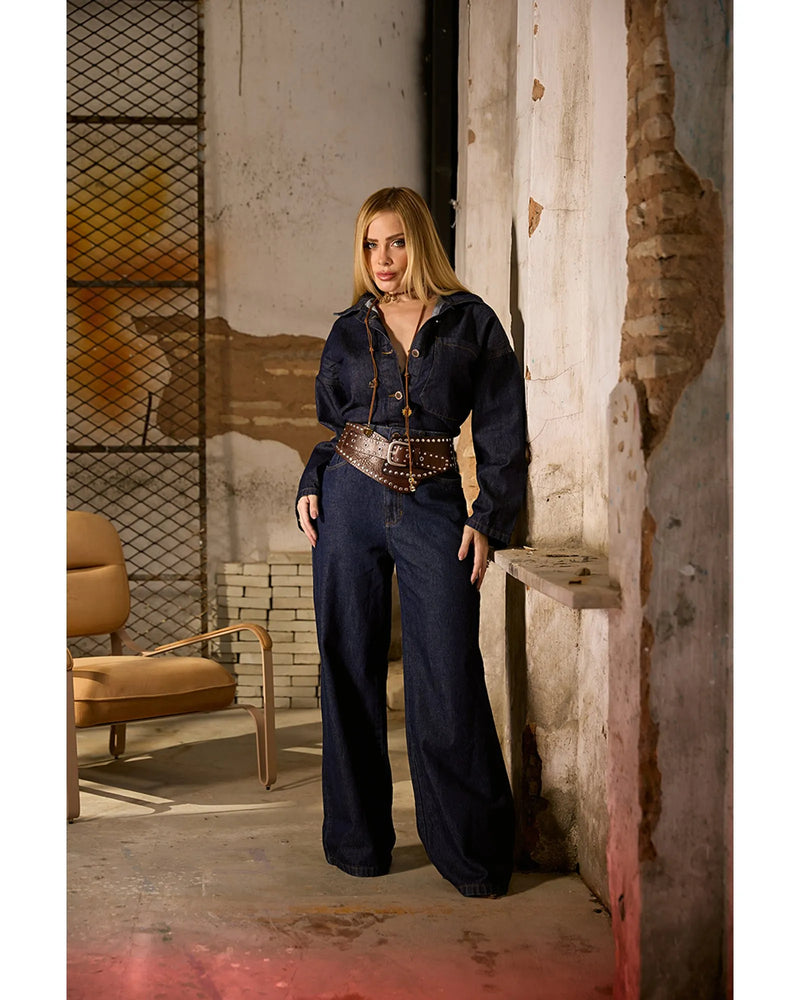 Calça Antônia Intense Dark blue | TLF Jeans