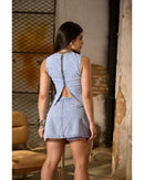 Short Saia Maya Azul Claro | TLF Jeans