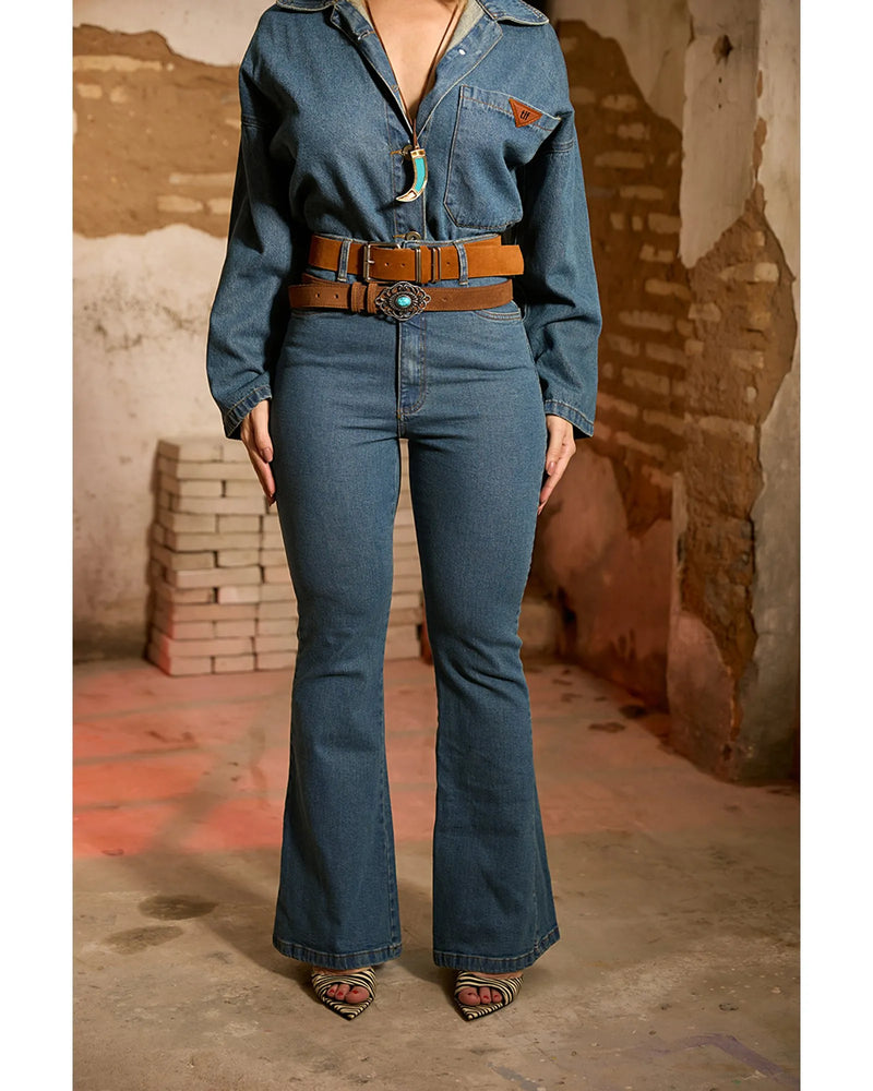 Calça Marilia Azul médio | TLF Jeans